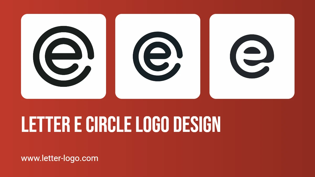 best letter e circle logo design ideas