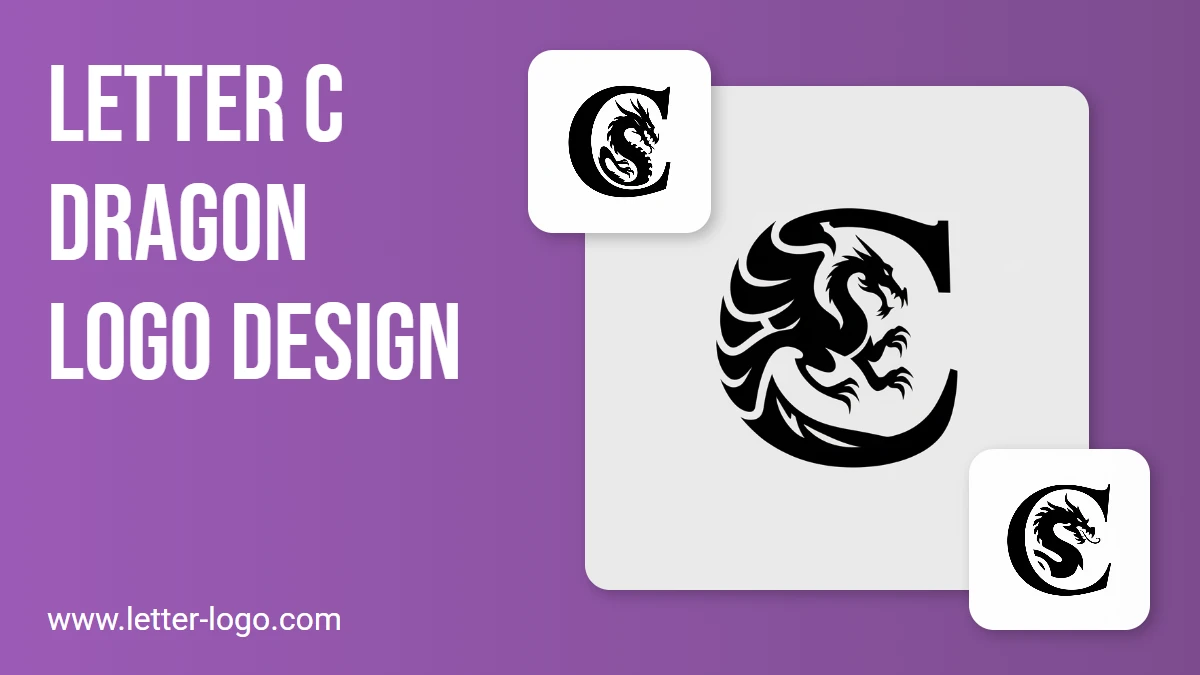 creative letter c dragon logo design ideas