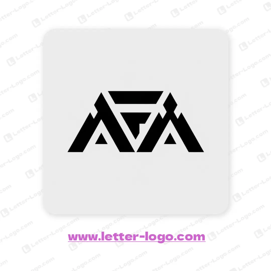 letter afa logo icon