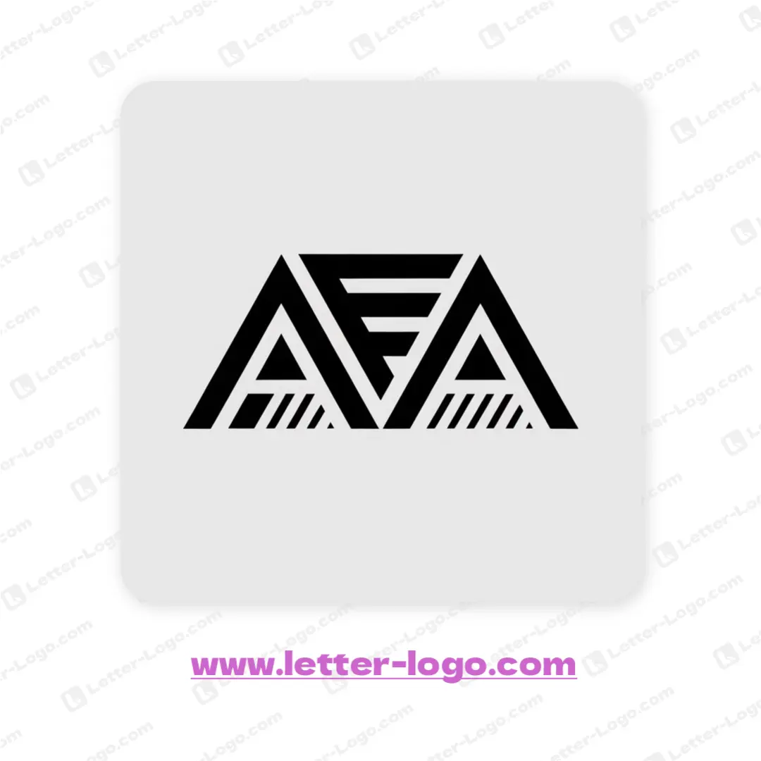 letter afa logo professional