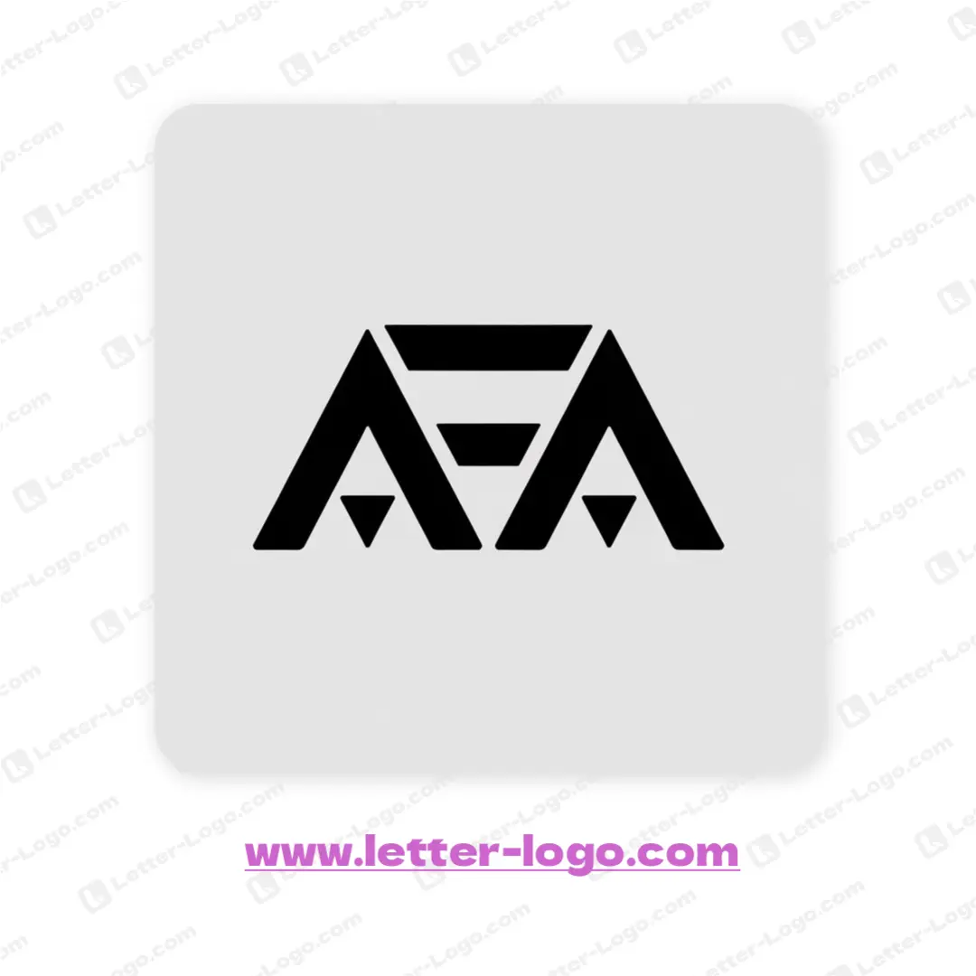 letter afa logo vector