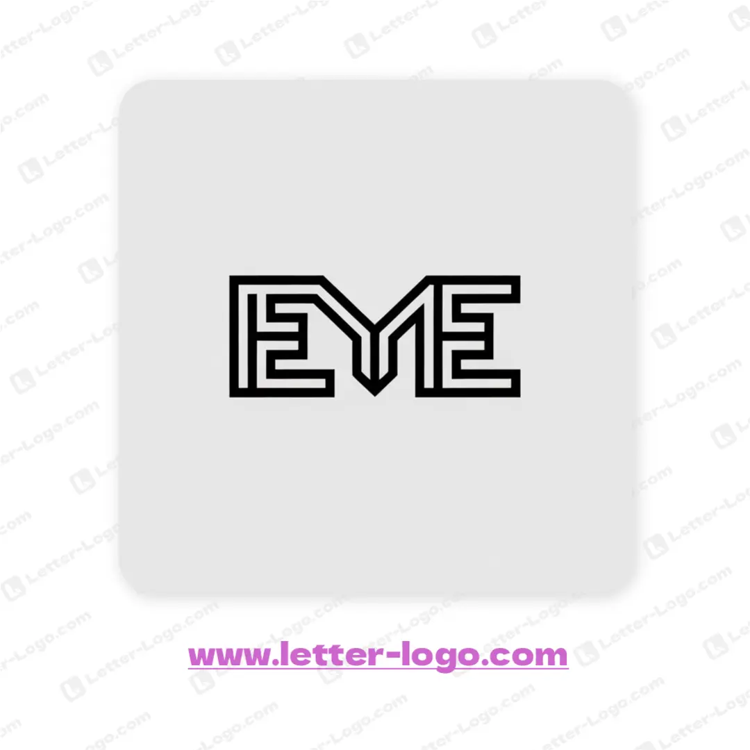 letter eme logo creative