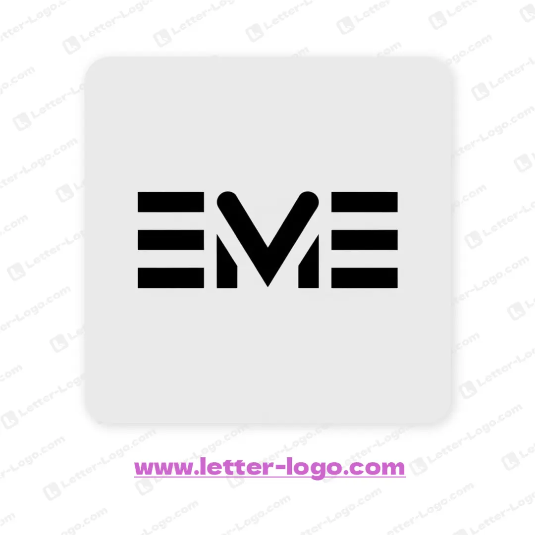 letter eme logo professional