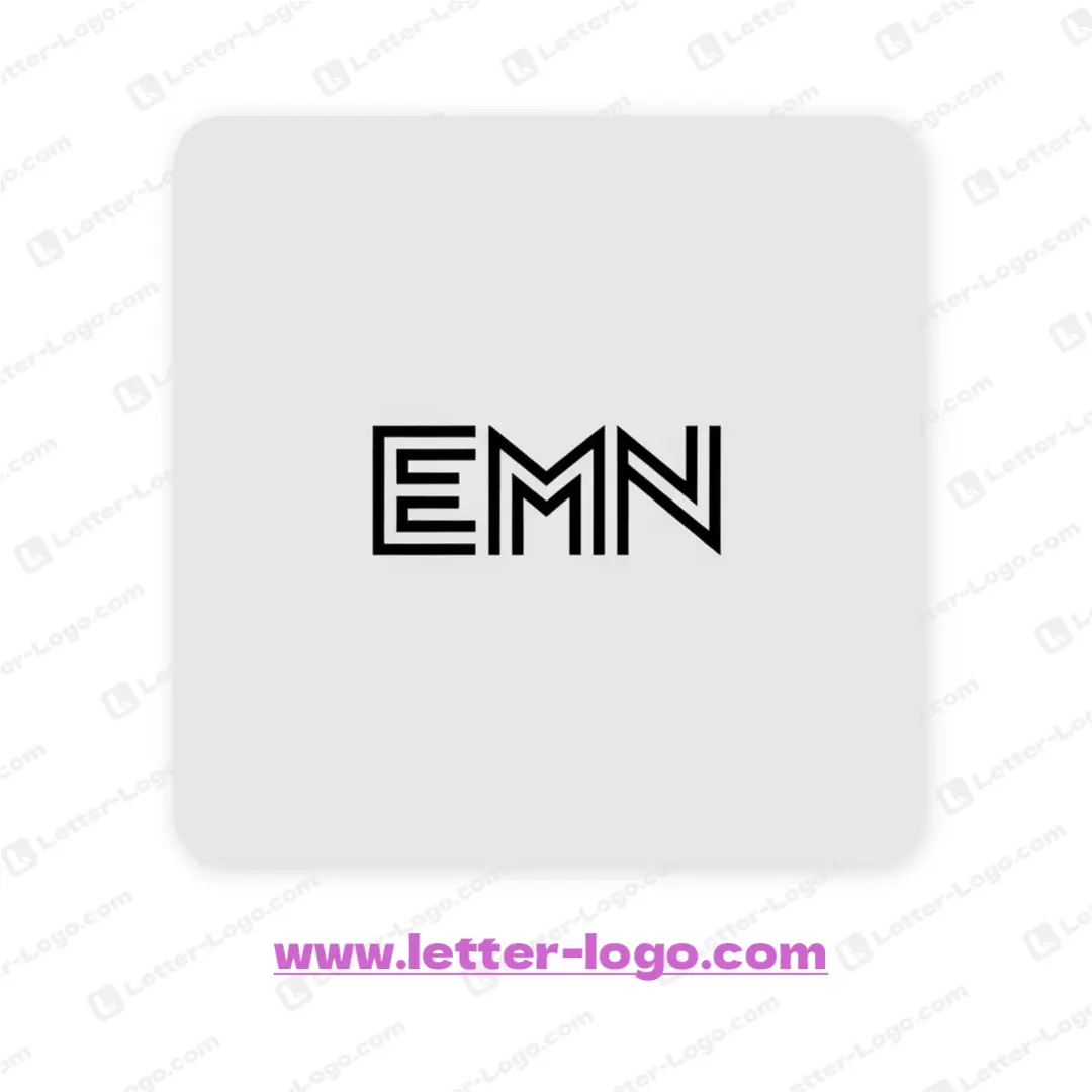 letter emn logo creative