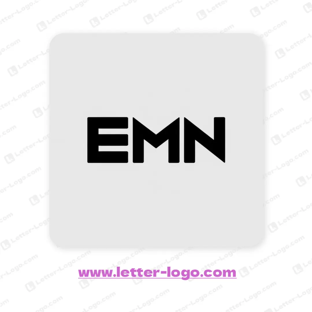 letter emn logo professional