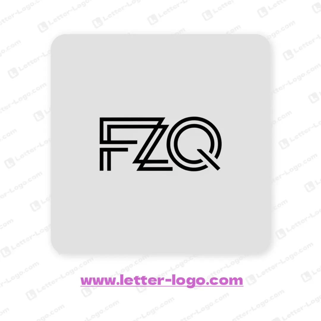 letter fzq logo creative