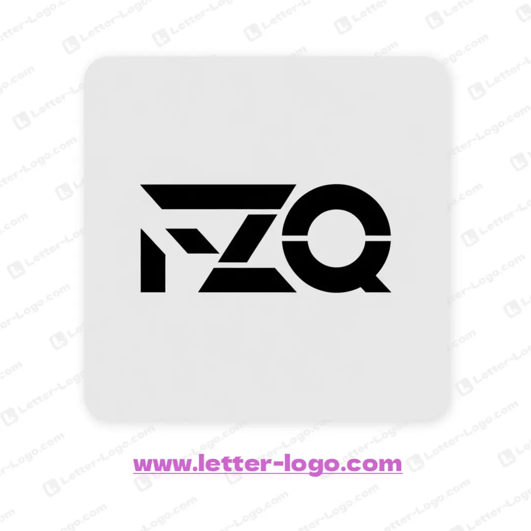 letter fzq logo professional