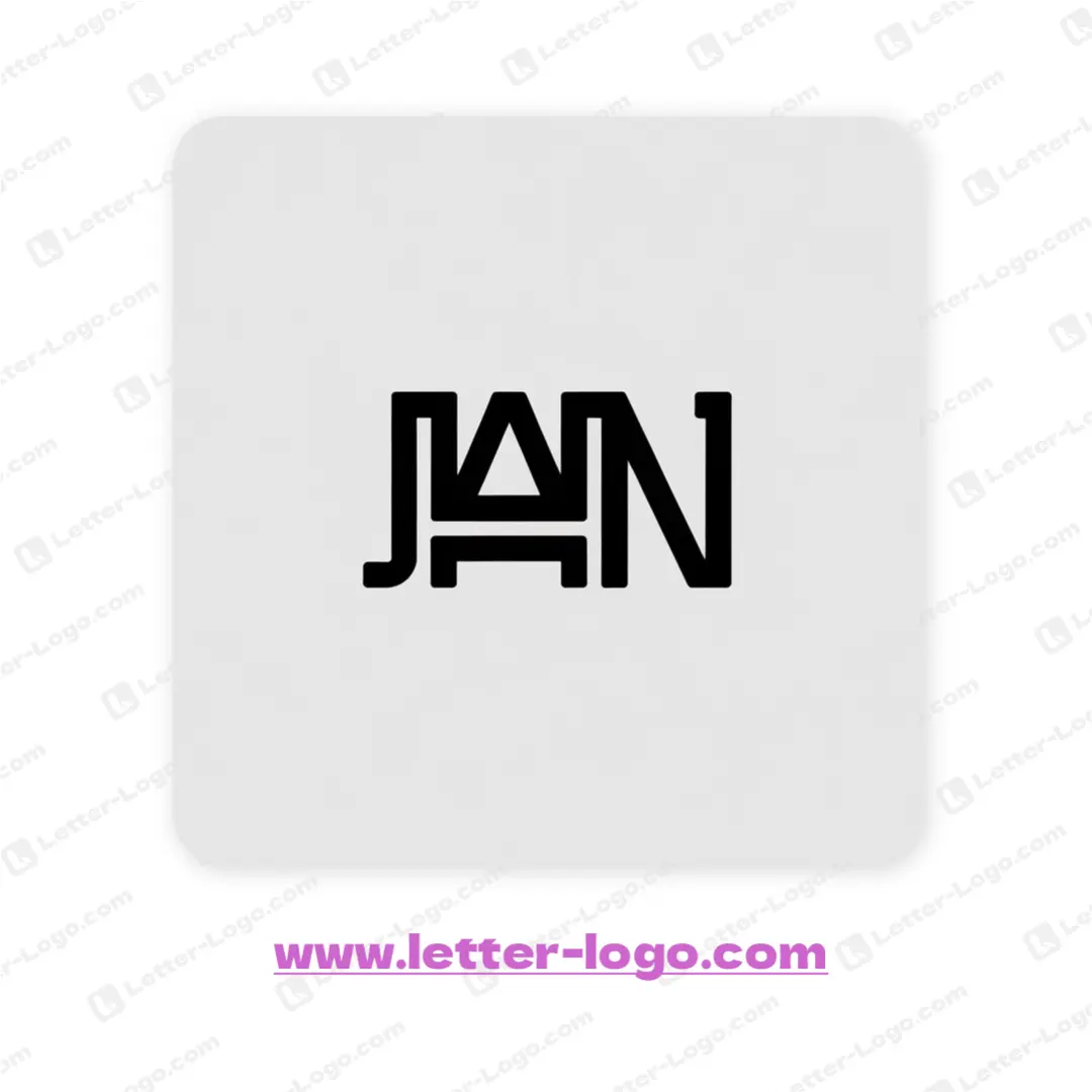 letter jan logo design