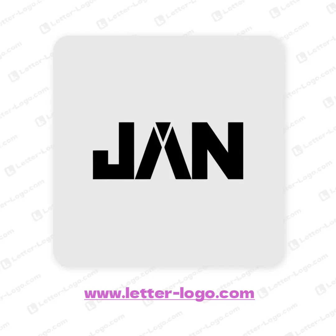 letter jan logo icon