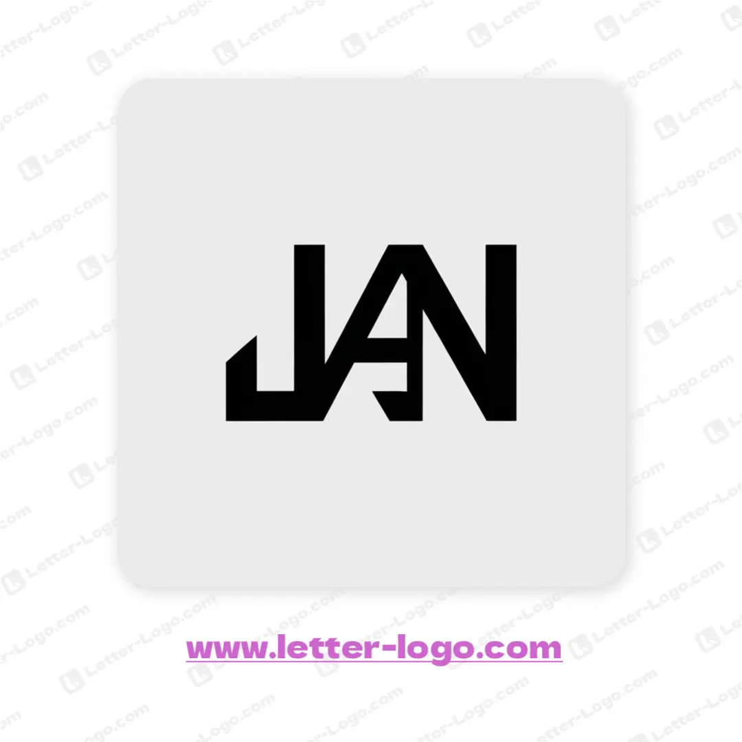 letter jan logo professional