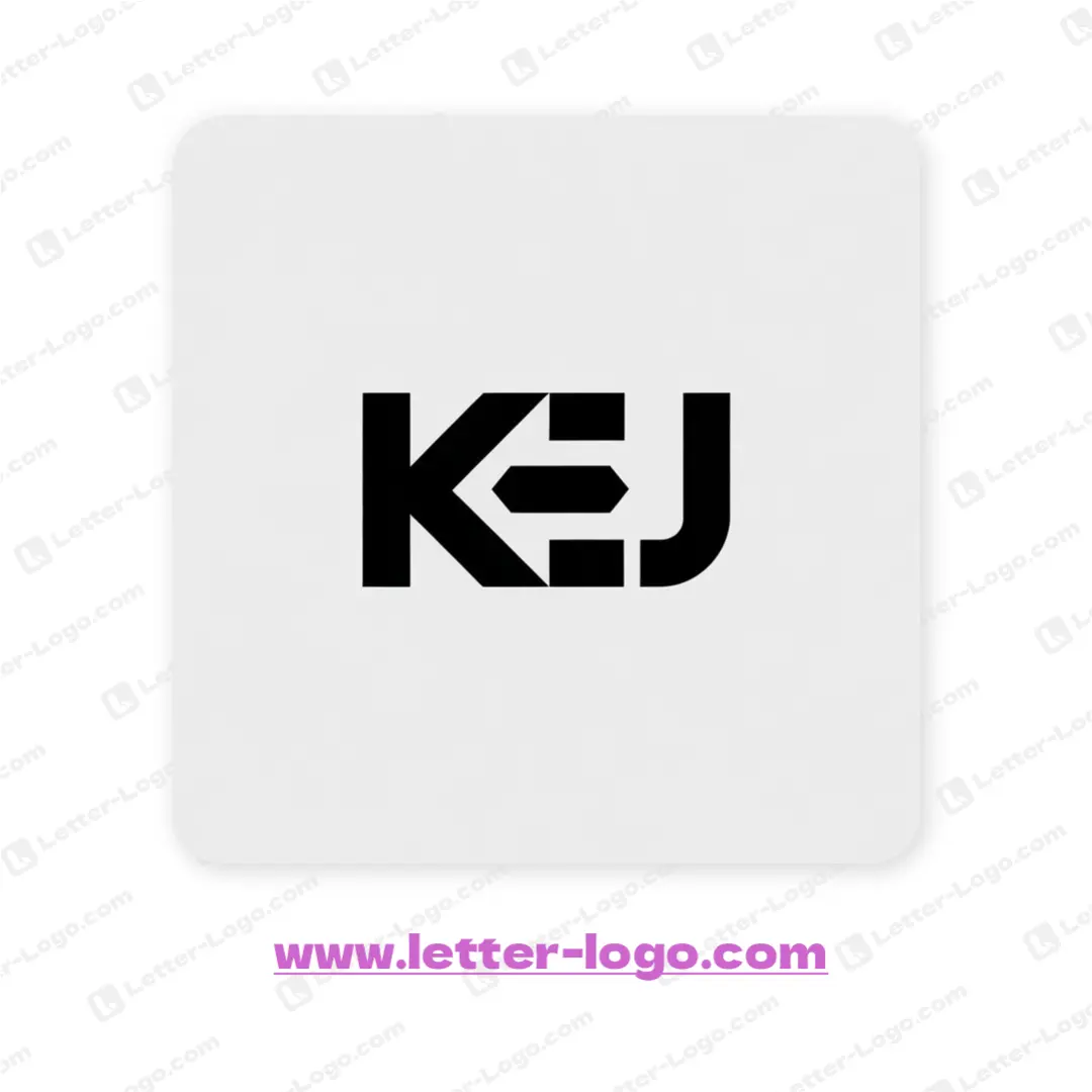 letter kej logo professional