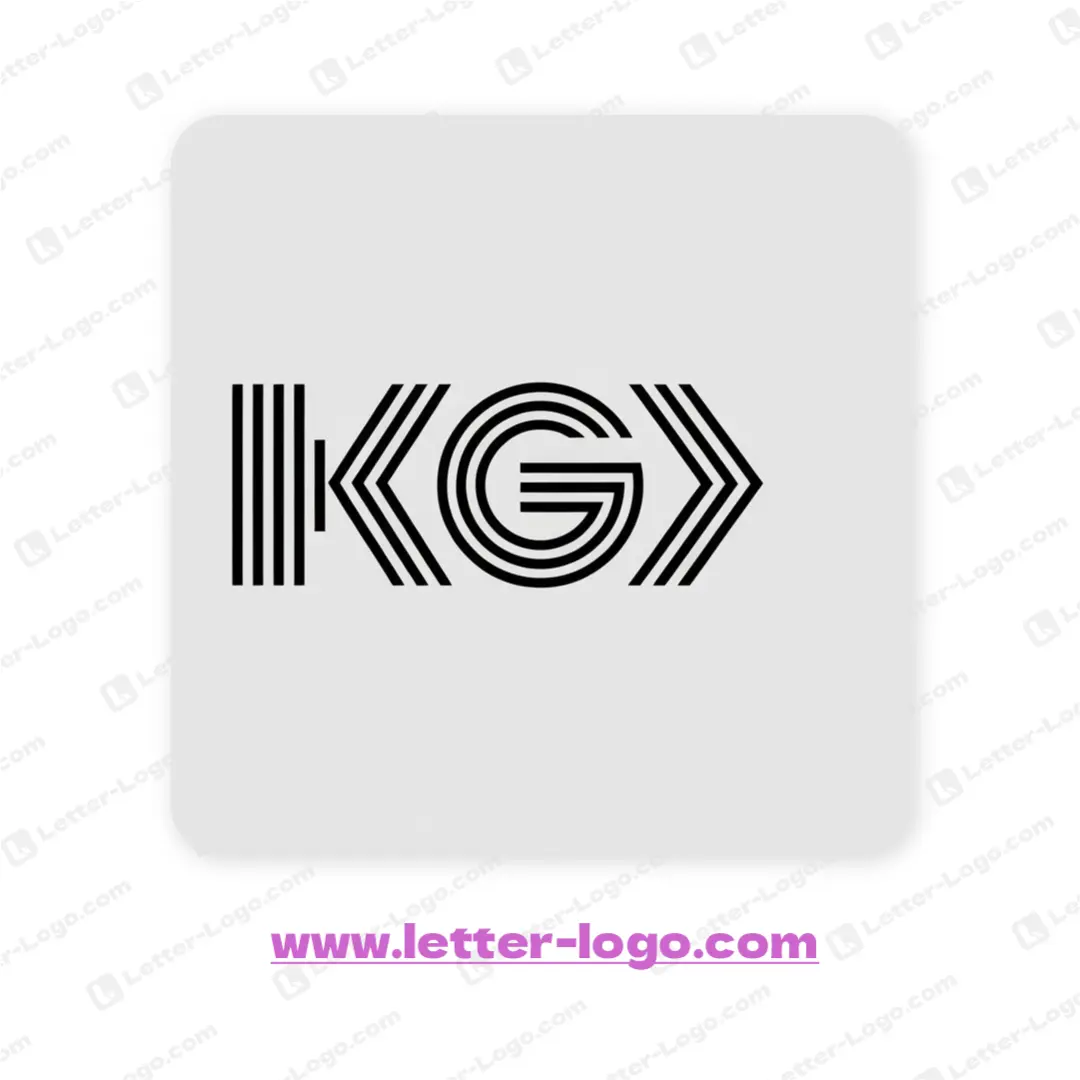 letter kgx logo icon