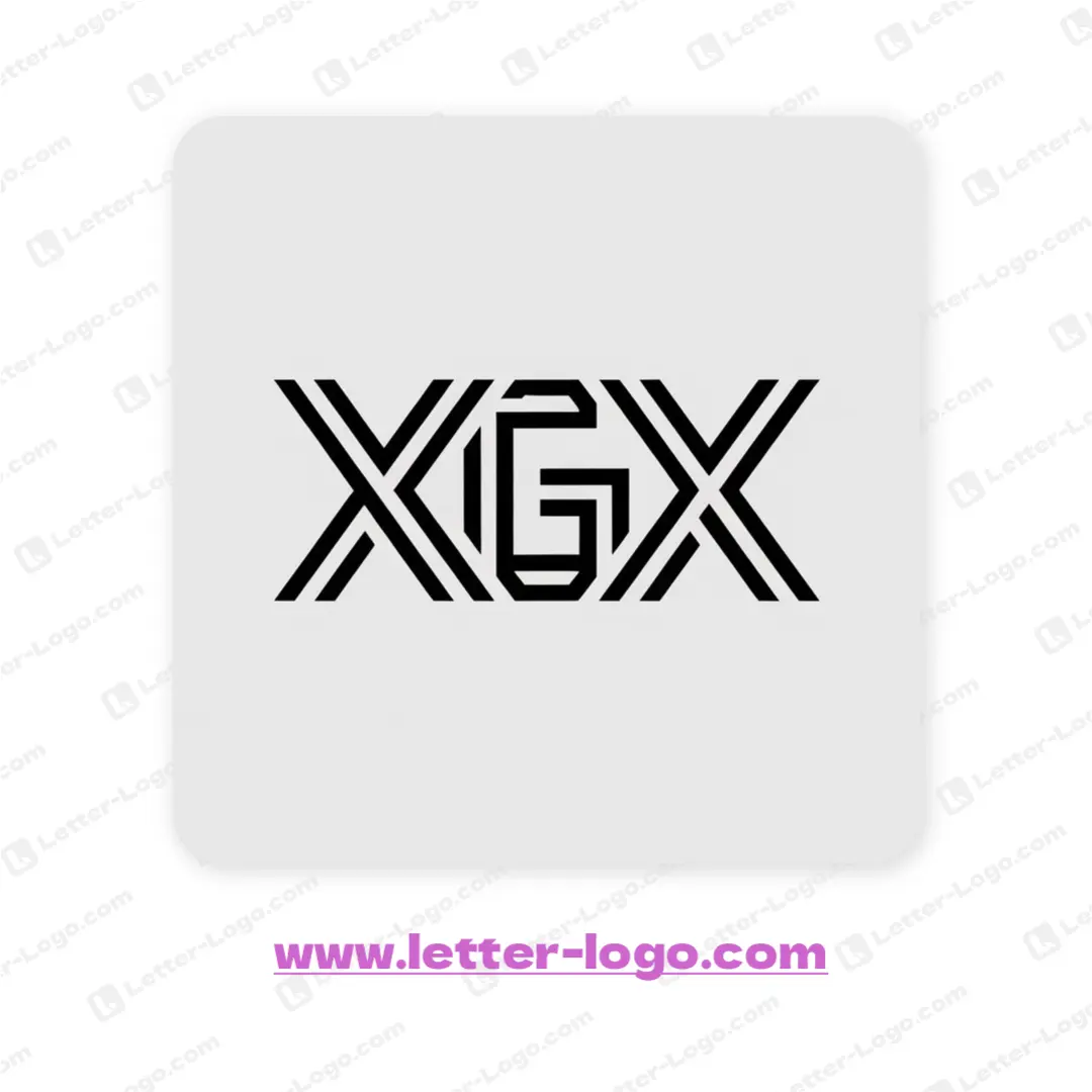 letter kgx logo modern