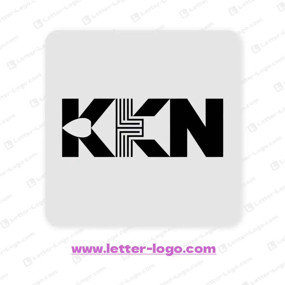 letter kkn logo design