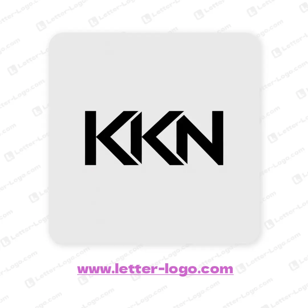 letter kkn logo professional