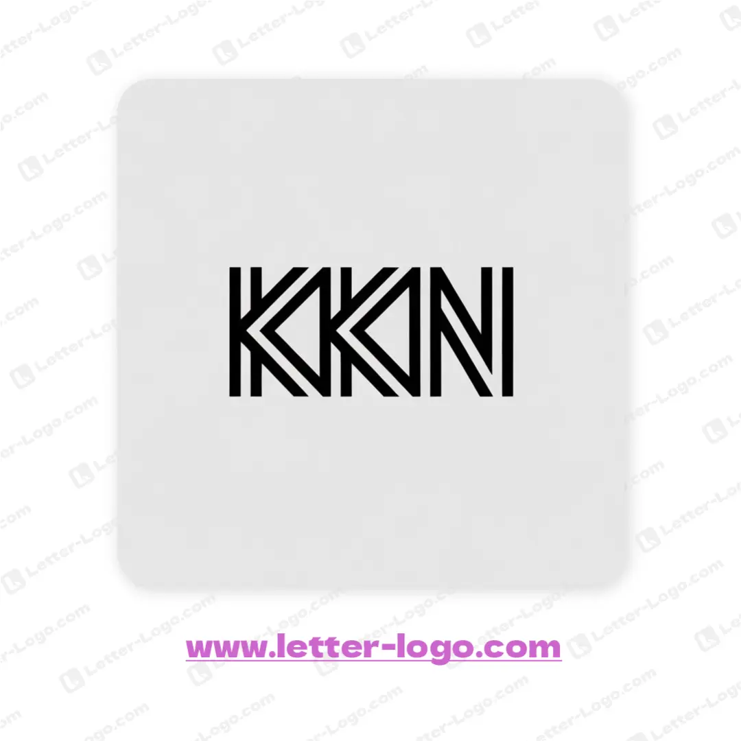 letter kkn logo unique