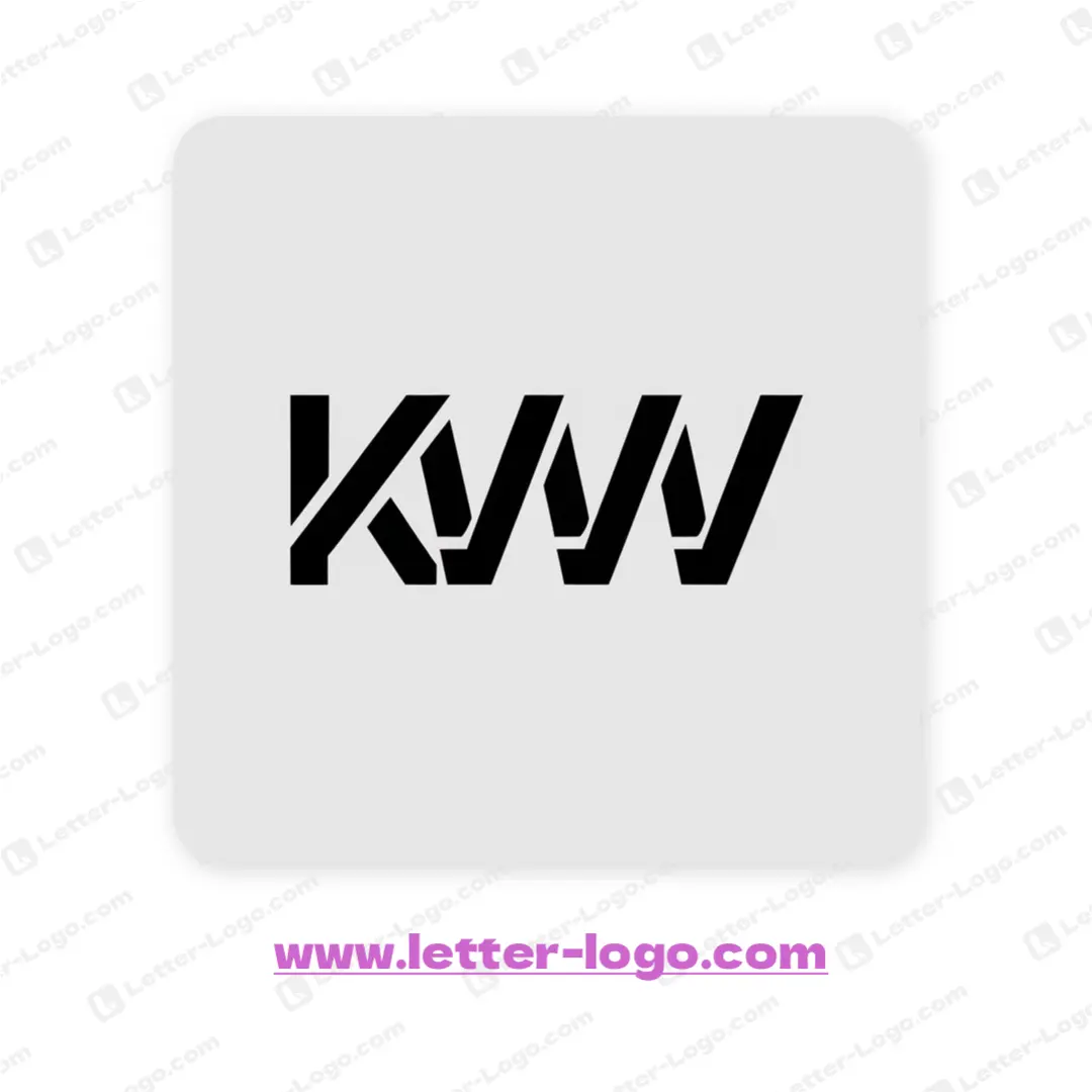 letter kww logo design
