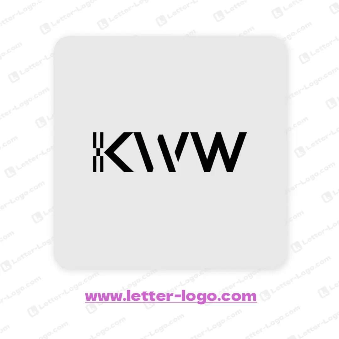 letter kww logo icon