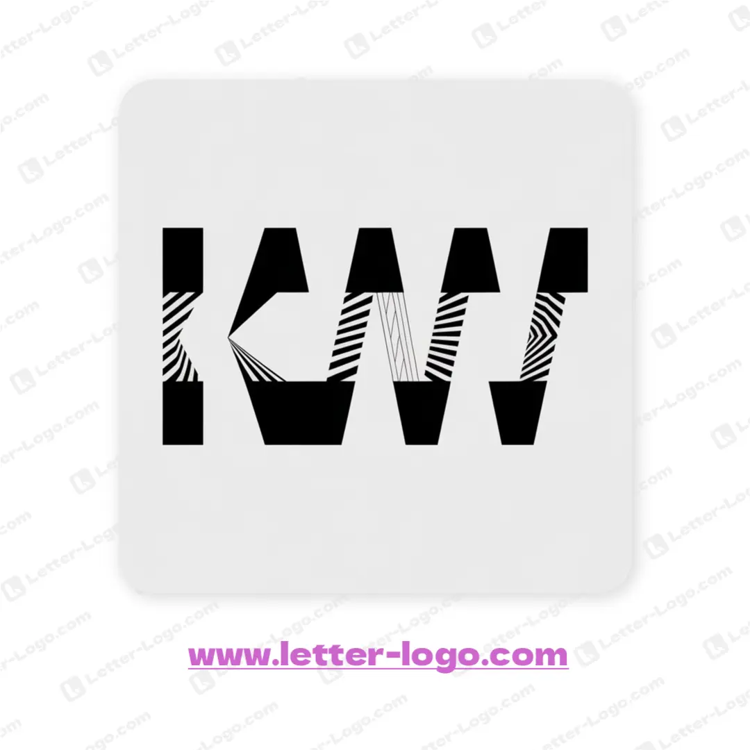 letter kww logo vector