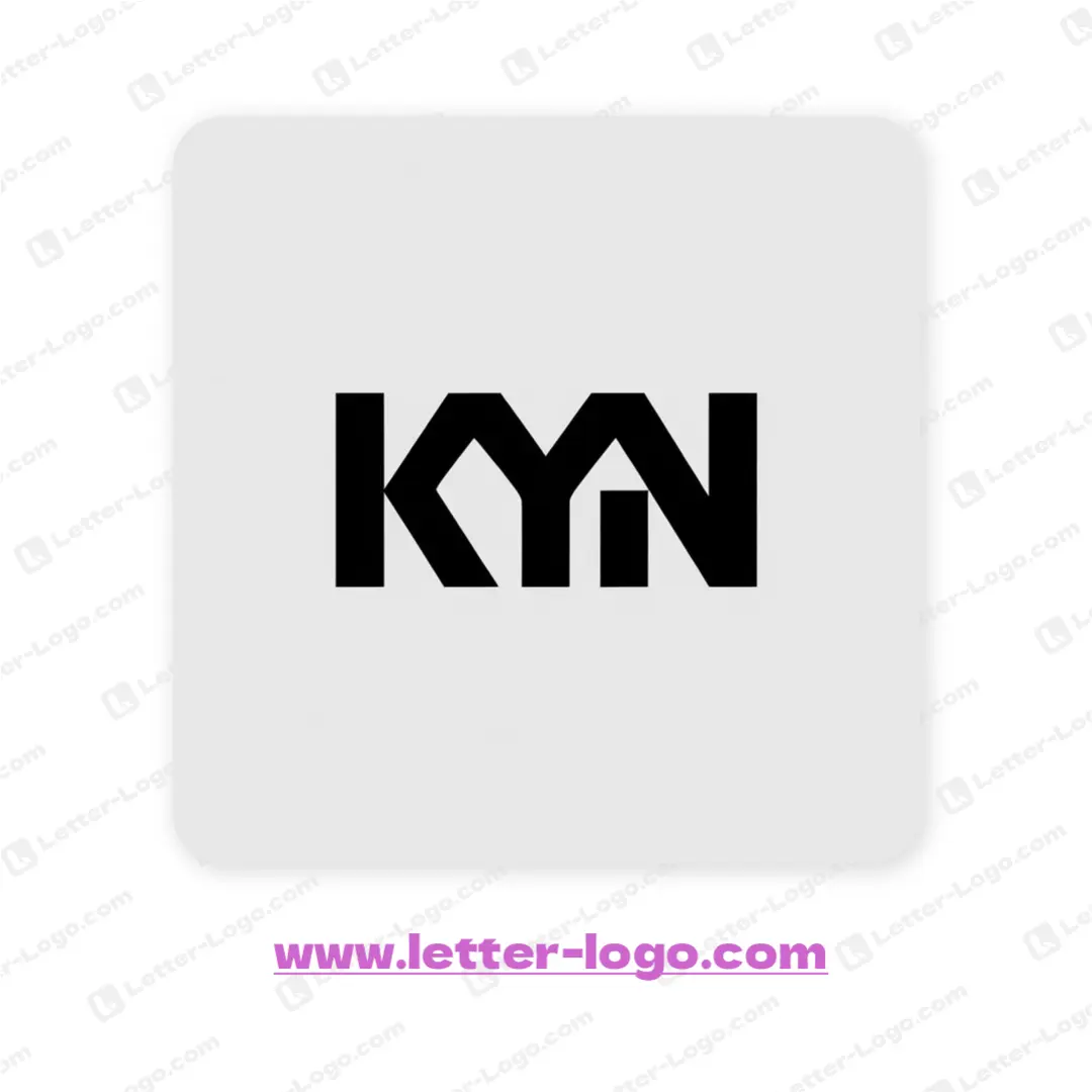 letter kyn logo design