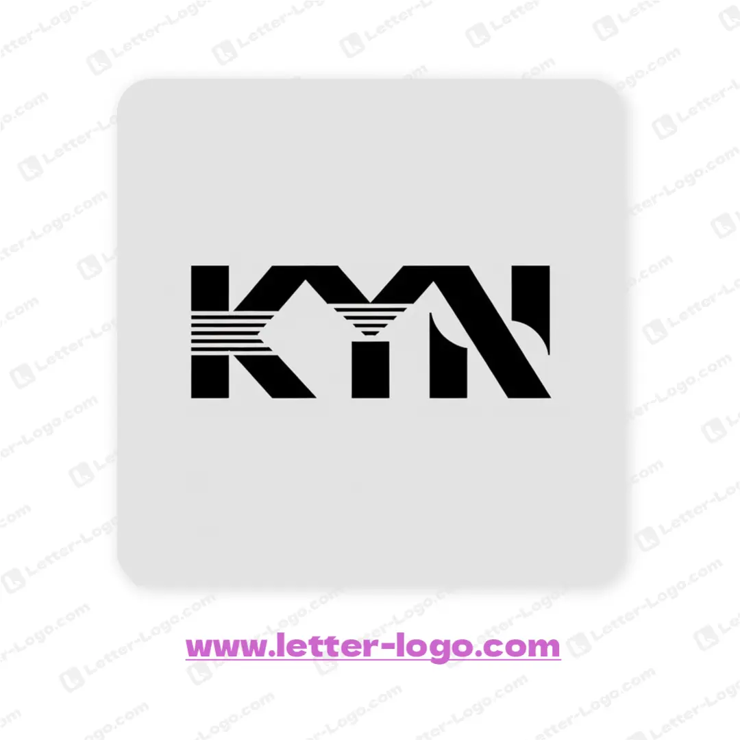 letter kyn logo unique
