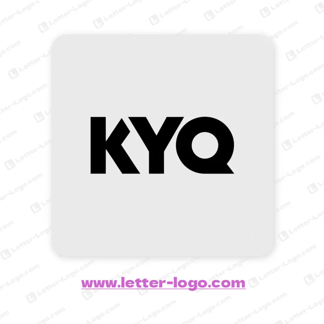 letter kyq logo creative