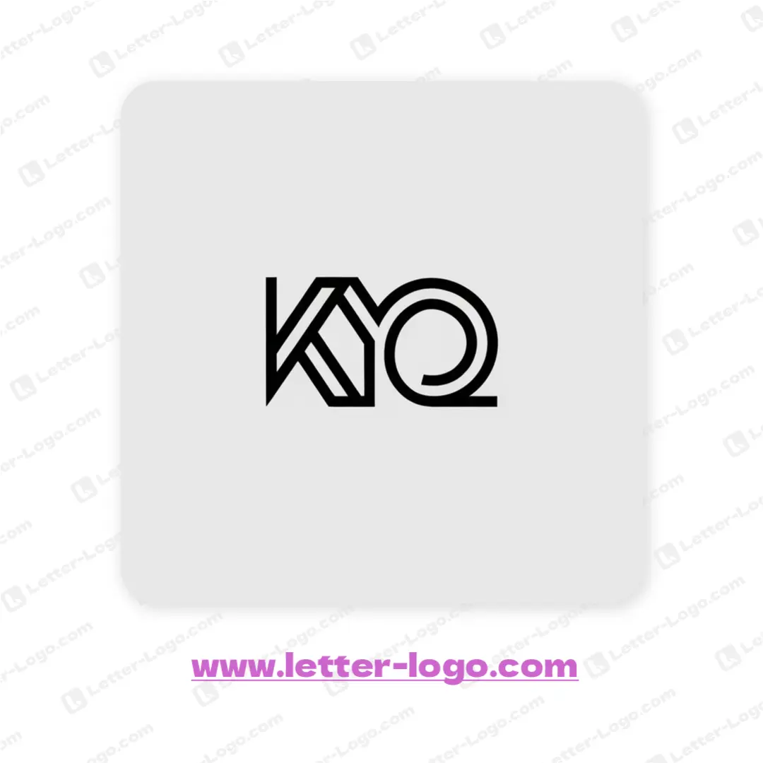 letter kyq logo icon