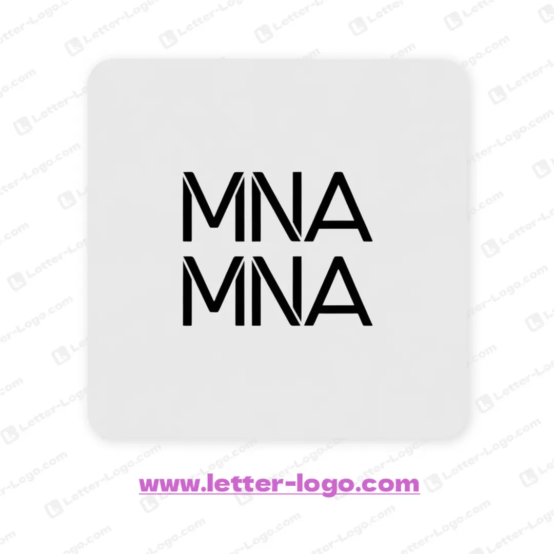 letter mna logo professional