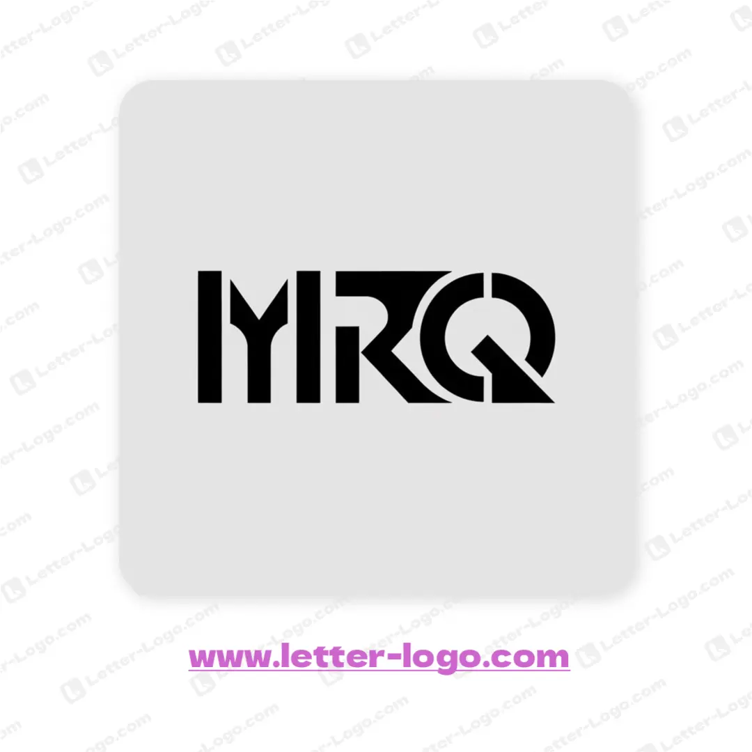 letter mrq logo unique