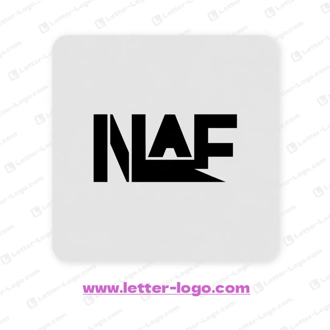 letter naf logo vector