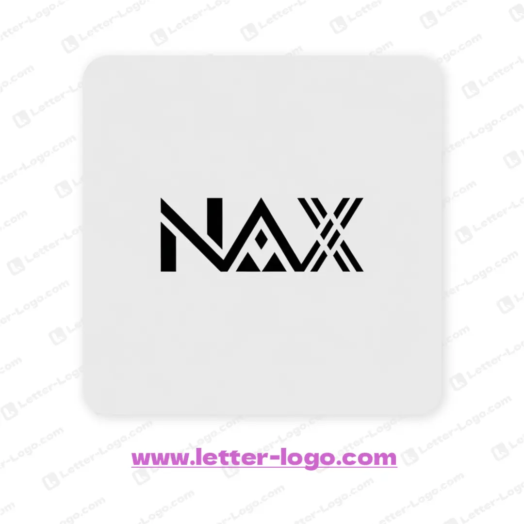 letter nax logo creative