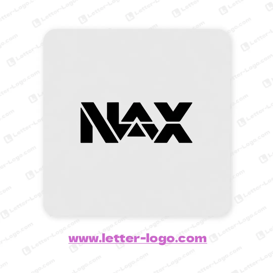 letter nax logo icon