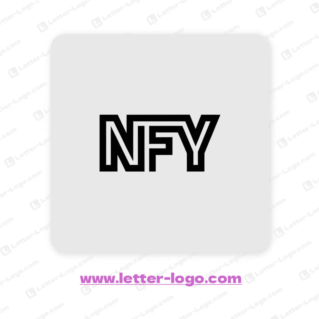 letter nfy logo design