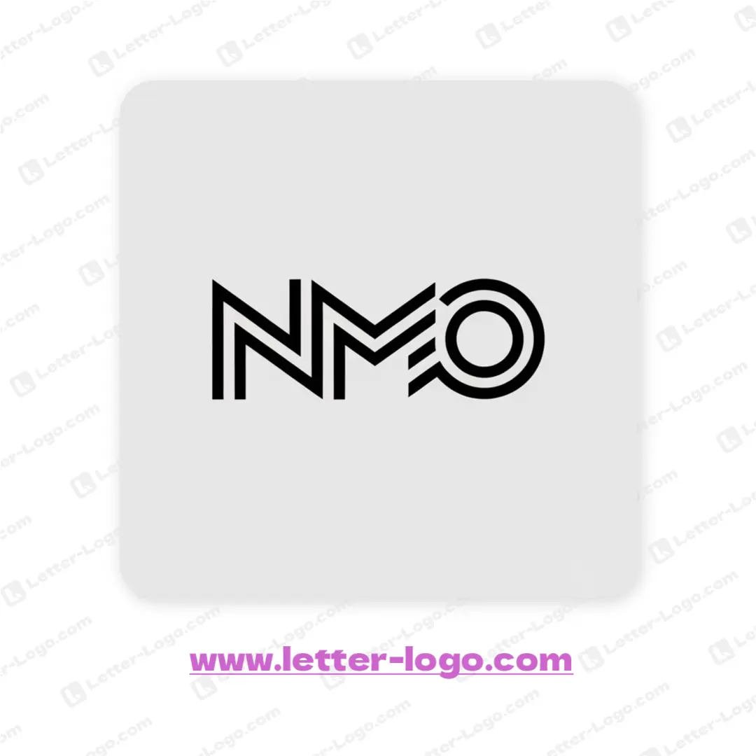 letter nmo logo creative
