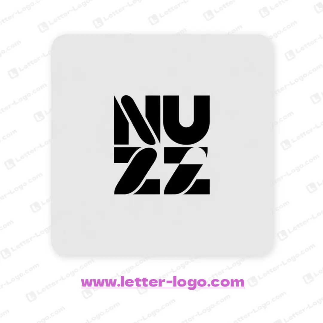 letter nuz logo professional