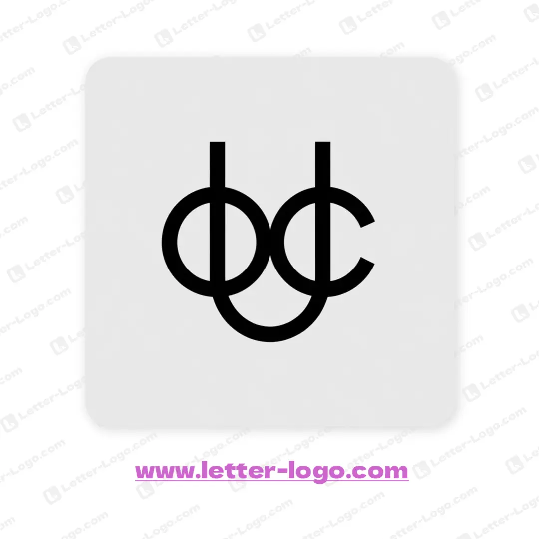 letter uuc logo creative