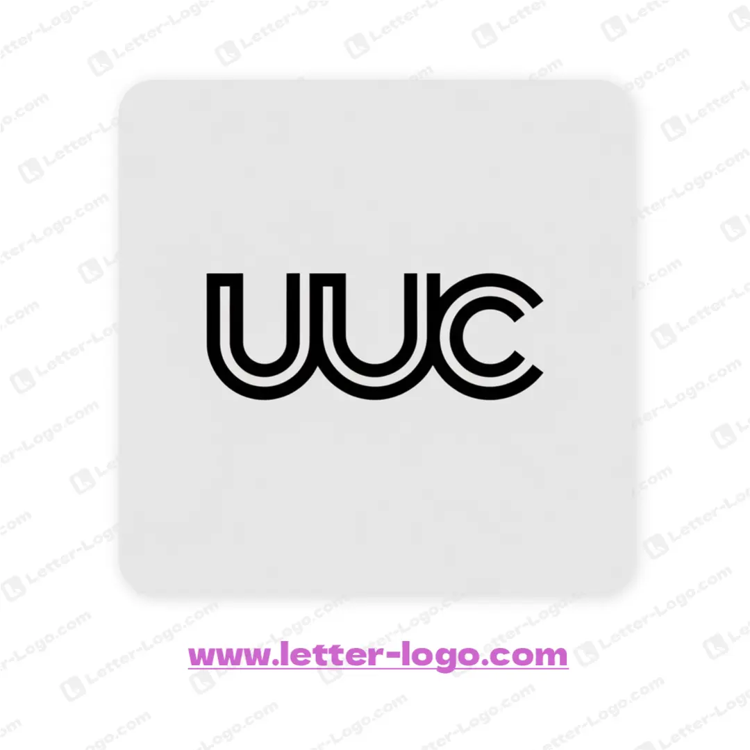 letter uuc logo professional