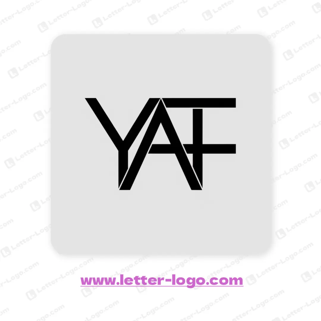 letter yaf logo creative