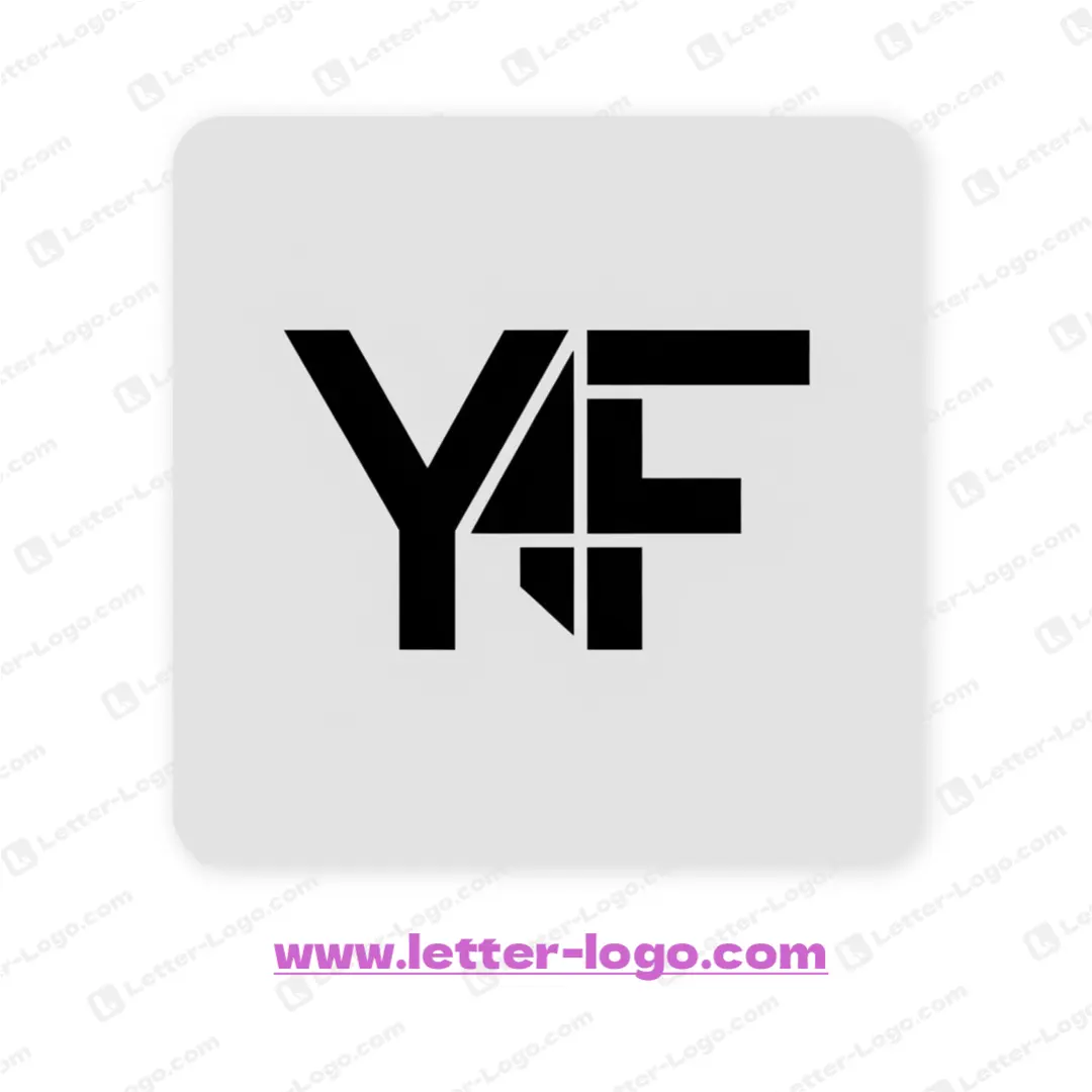 letter yaf logo design