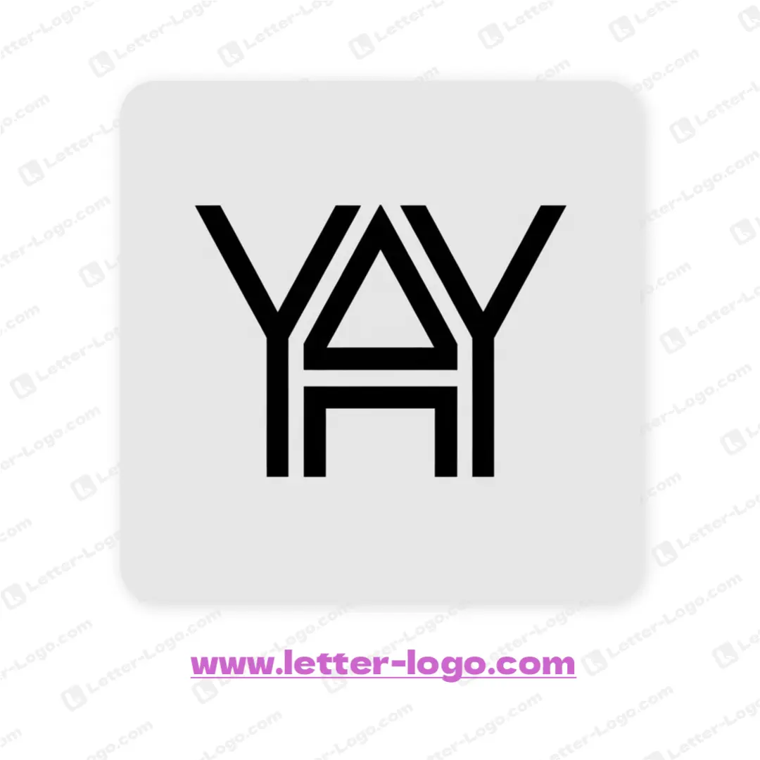 letter yay logo creative