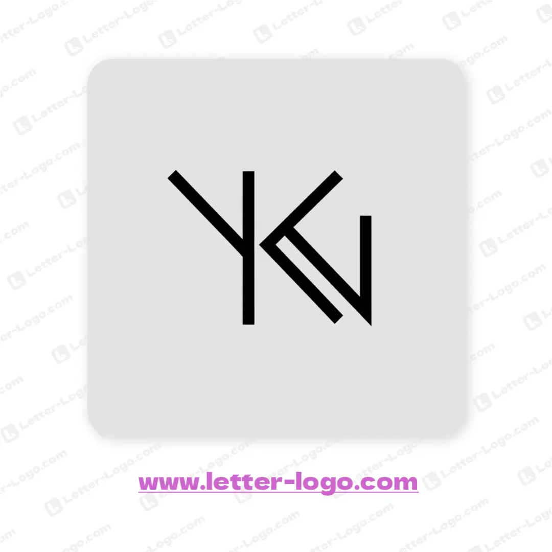 letter ykn logo creative